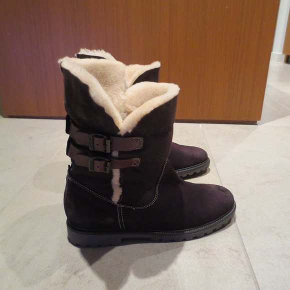 GANT Shearling Boots - NEW - Picture 1 of 9